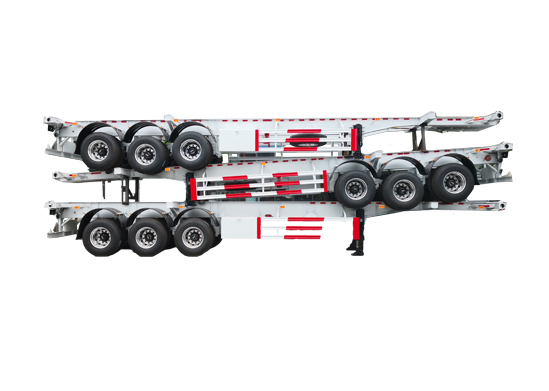 Skeleton Container Semi Trailer